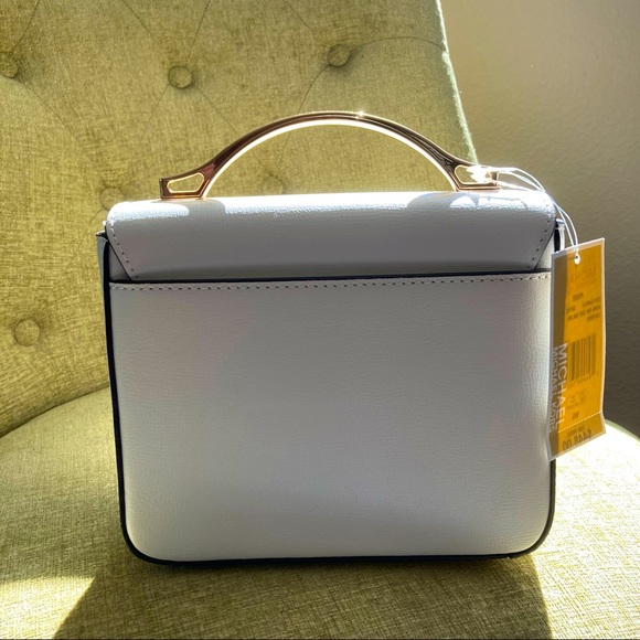 Michael Kors Pride Convertible Shoulder Bag - Optic White NWT - Picture 2 of 10